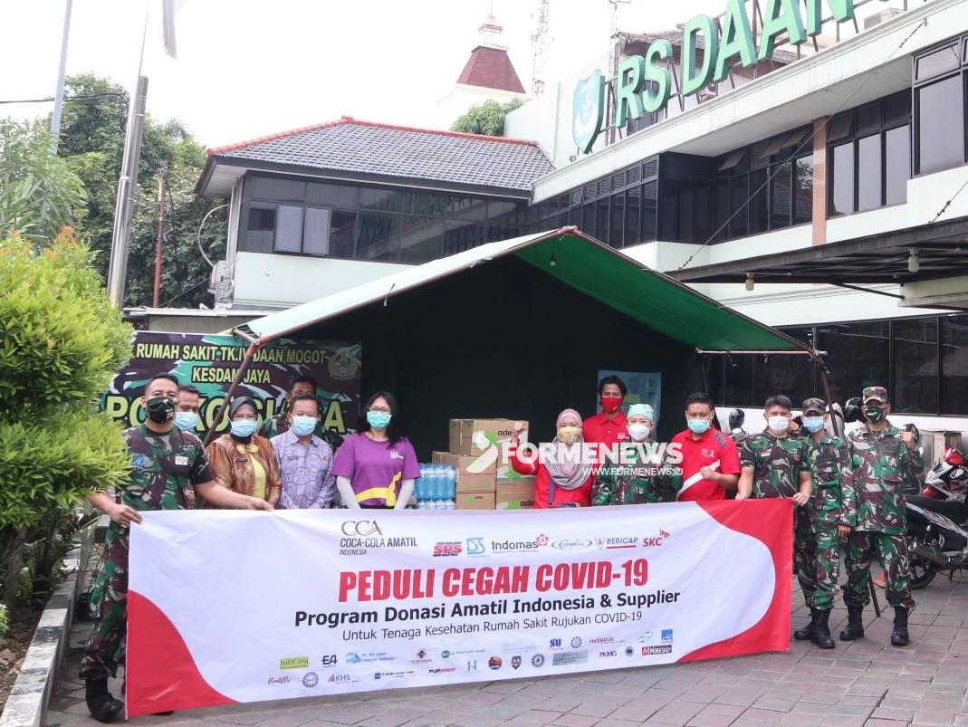 CCAI dan Mitra Salurkan Bantuan ke RS Rujukan Covid-19 Indonesia